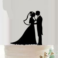 NEUER Topper Paar für die Hochzeitstorte - 2021007