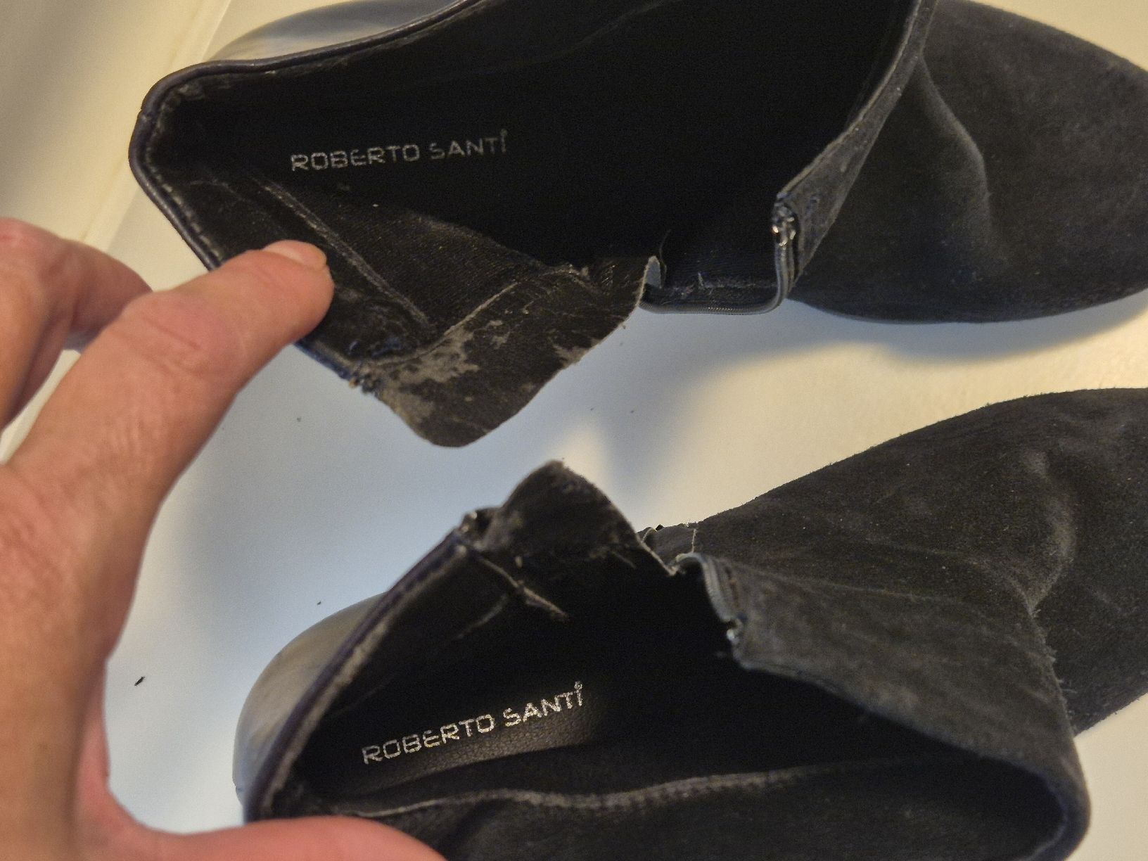 Roberto Santi Scarpe da donna: Stiefeletten Gr. 40 Neu – Nuovo (secondo la descrizione) da Zug venduto da puzzle73 1