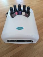 Professional UV Nail Lamp Sina 4x9W with 5 Gel Polishes