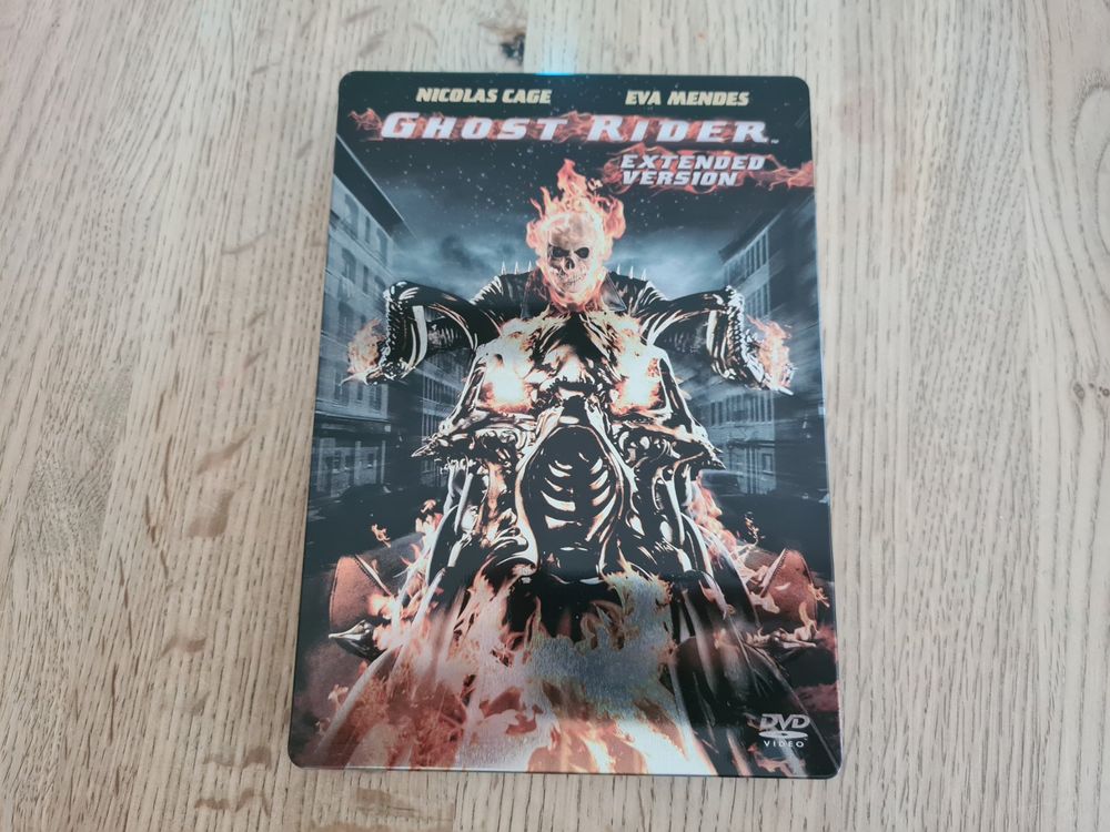 DVD Ghost Rider Extended Version in edler Metallbox | Kaufen auf Ricardo