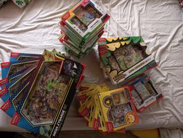 Pokémon Sammelkarten Boxen neu und originalverpackt,en
