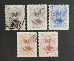 Persien/Iran 1902-04, LoT gestempelt