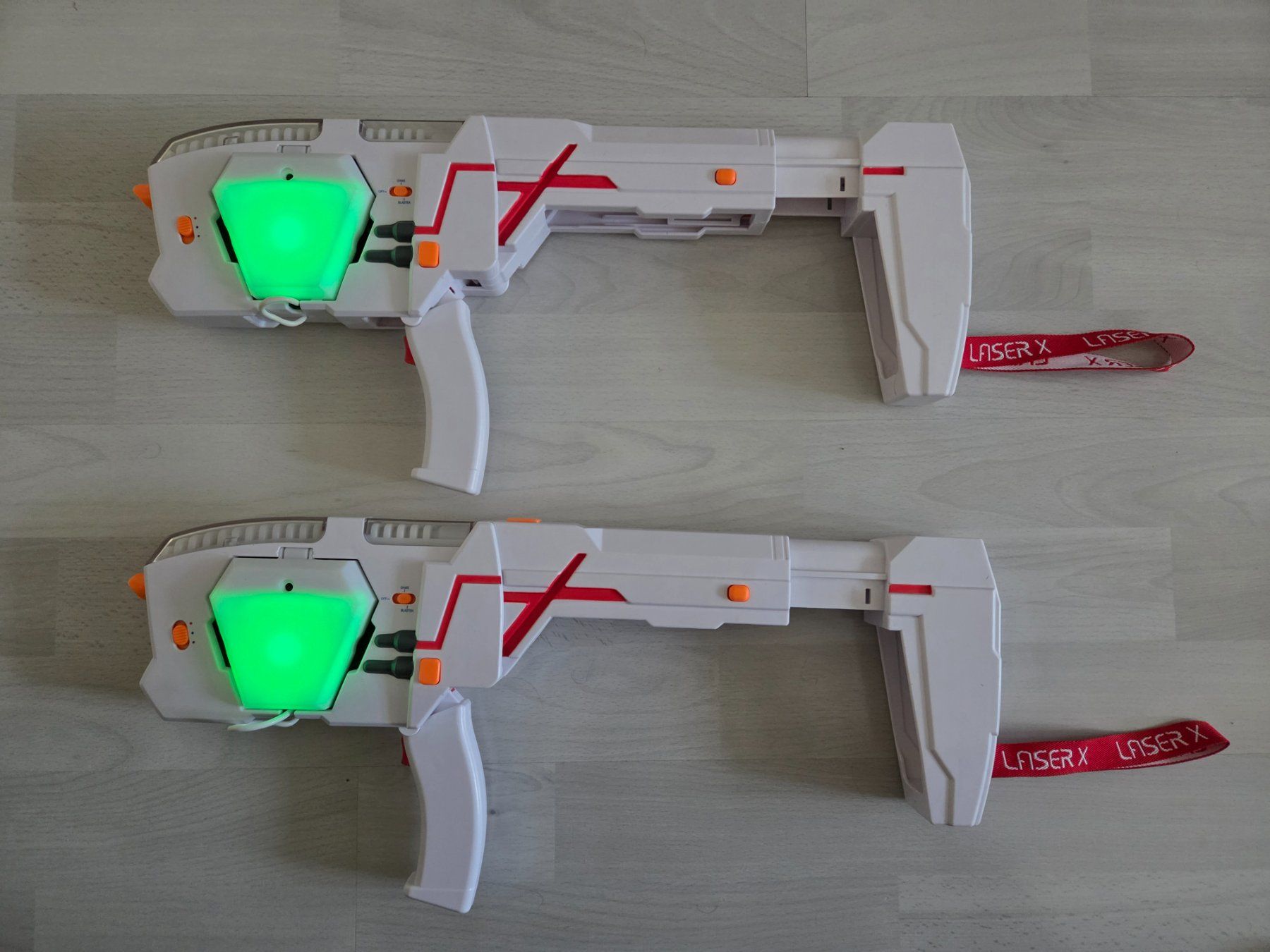 Giocattoli: Laser X Pistolen Set – Usato da Rumlikon venduto da pas_2pcz 2