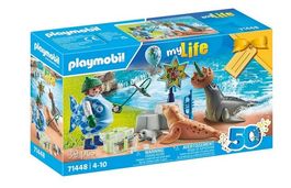 Playmobil 71448 Animatrice avec otarie
