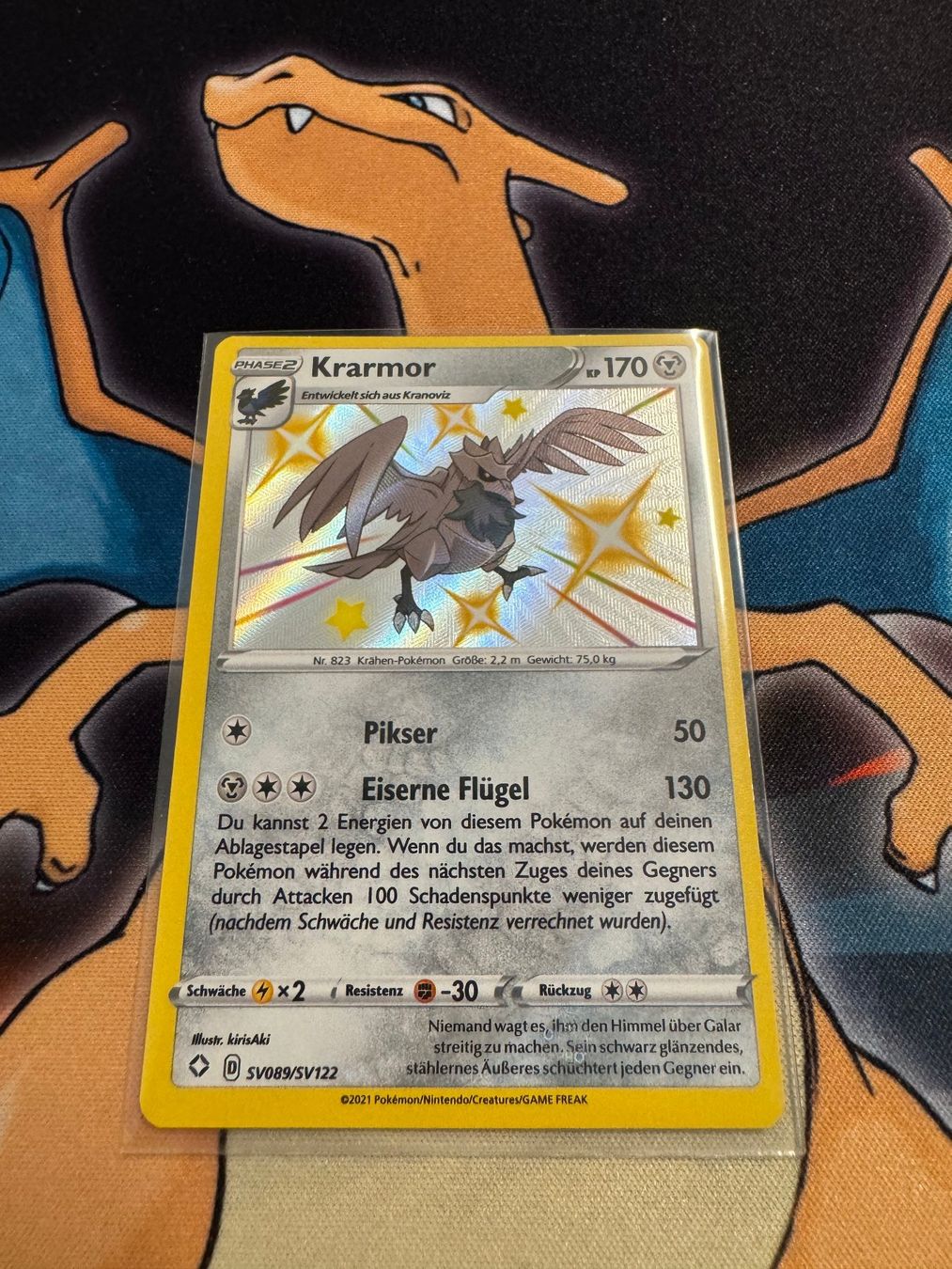Pokémon Carte collezionabili: Krarmor (SHF SV89) - Glänzendes Schicksal – Nuovo (secondo la descrizione) da Bülach venduto da Pfrenzel