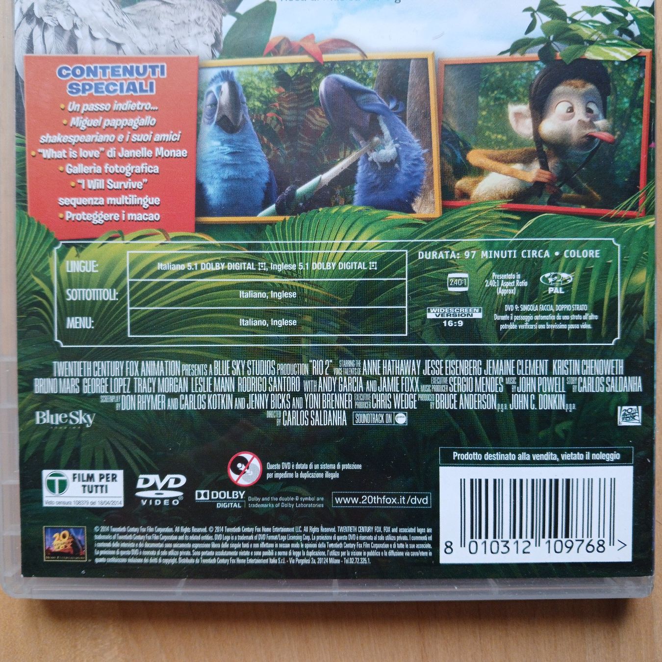 Tous les DVDs: DVD RIO 2 (Missione Amazonia) – D'occasion à hinwil par tho_j6kz 4