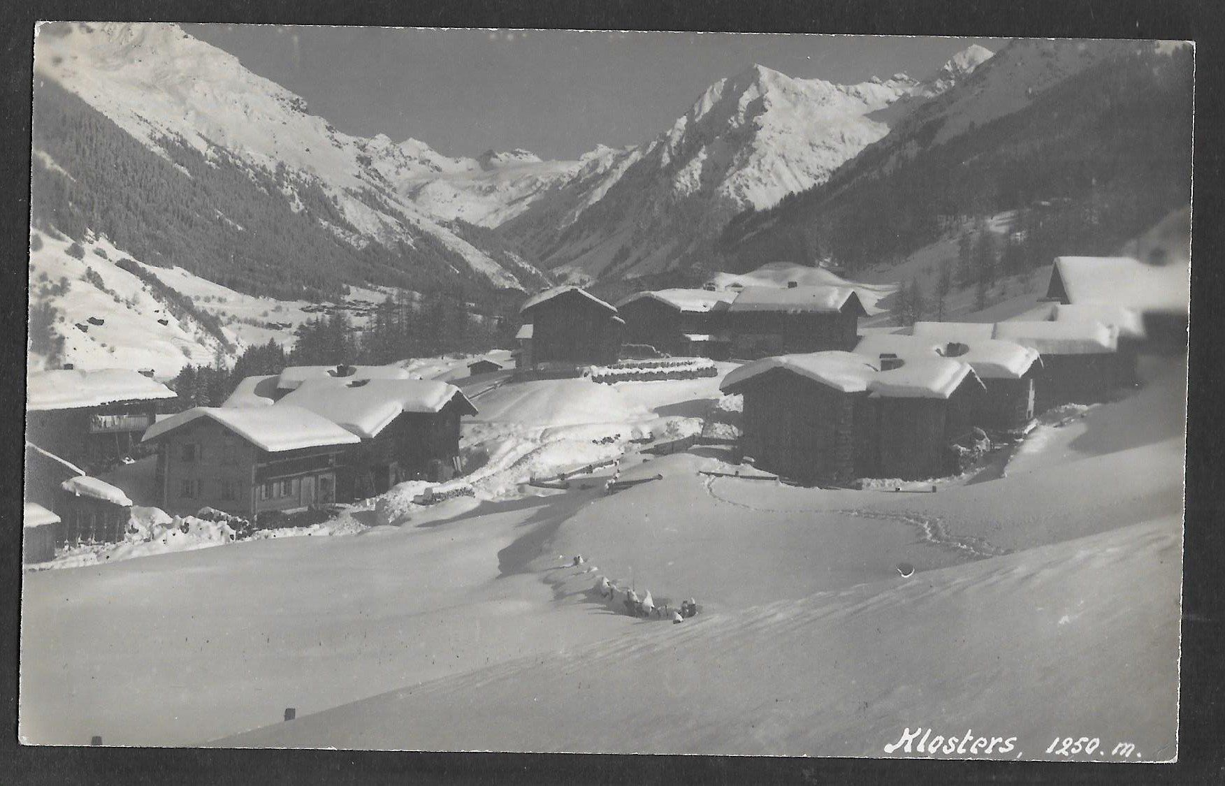 Cartes postales: Klosters Teilansicht – D'occasion à Olten par clotaldi