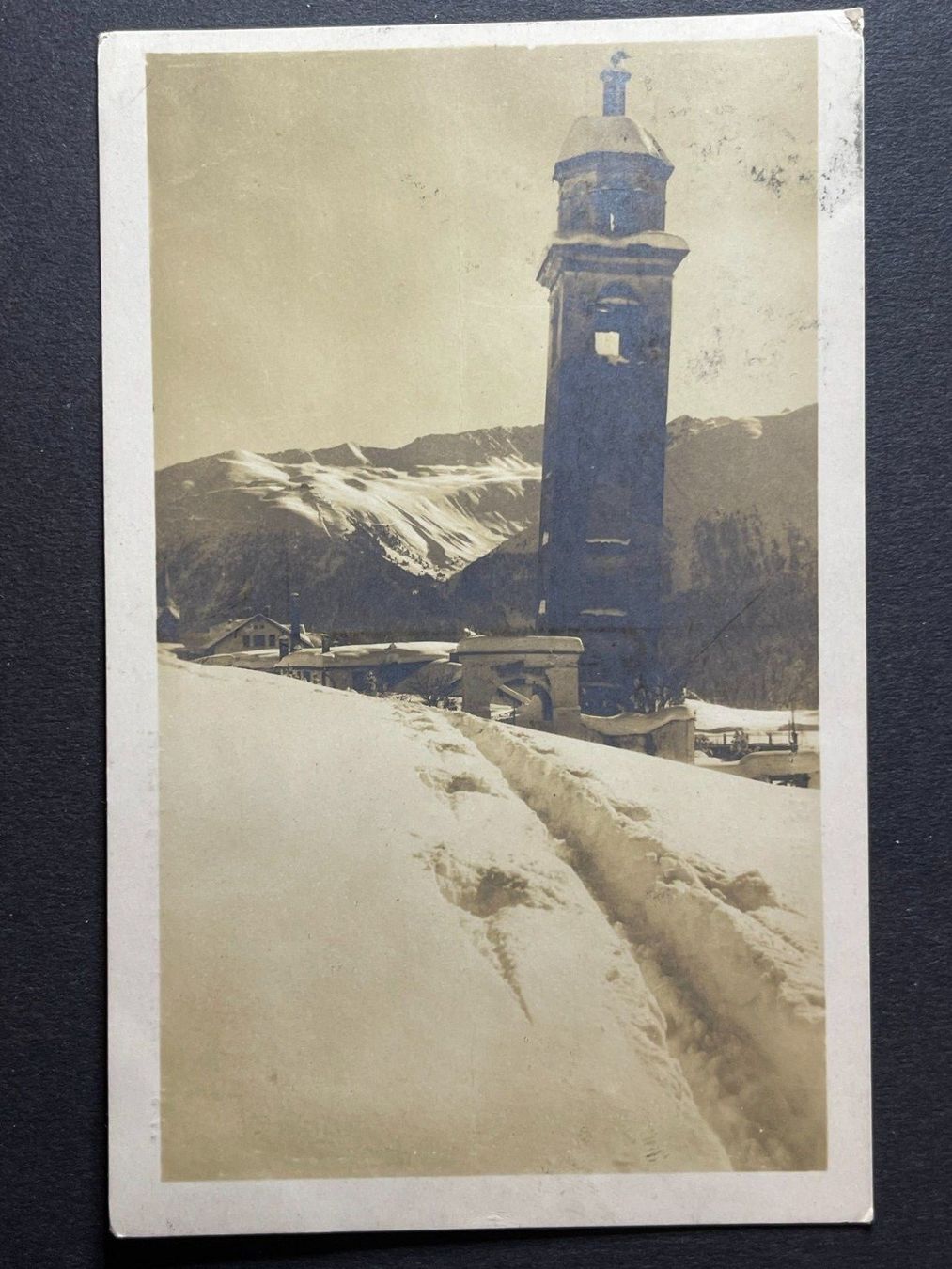 Ansichtskarten: St-Moritz - 1923 – Gebraucht aus Steg VS von danwer74