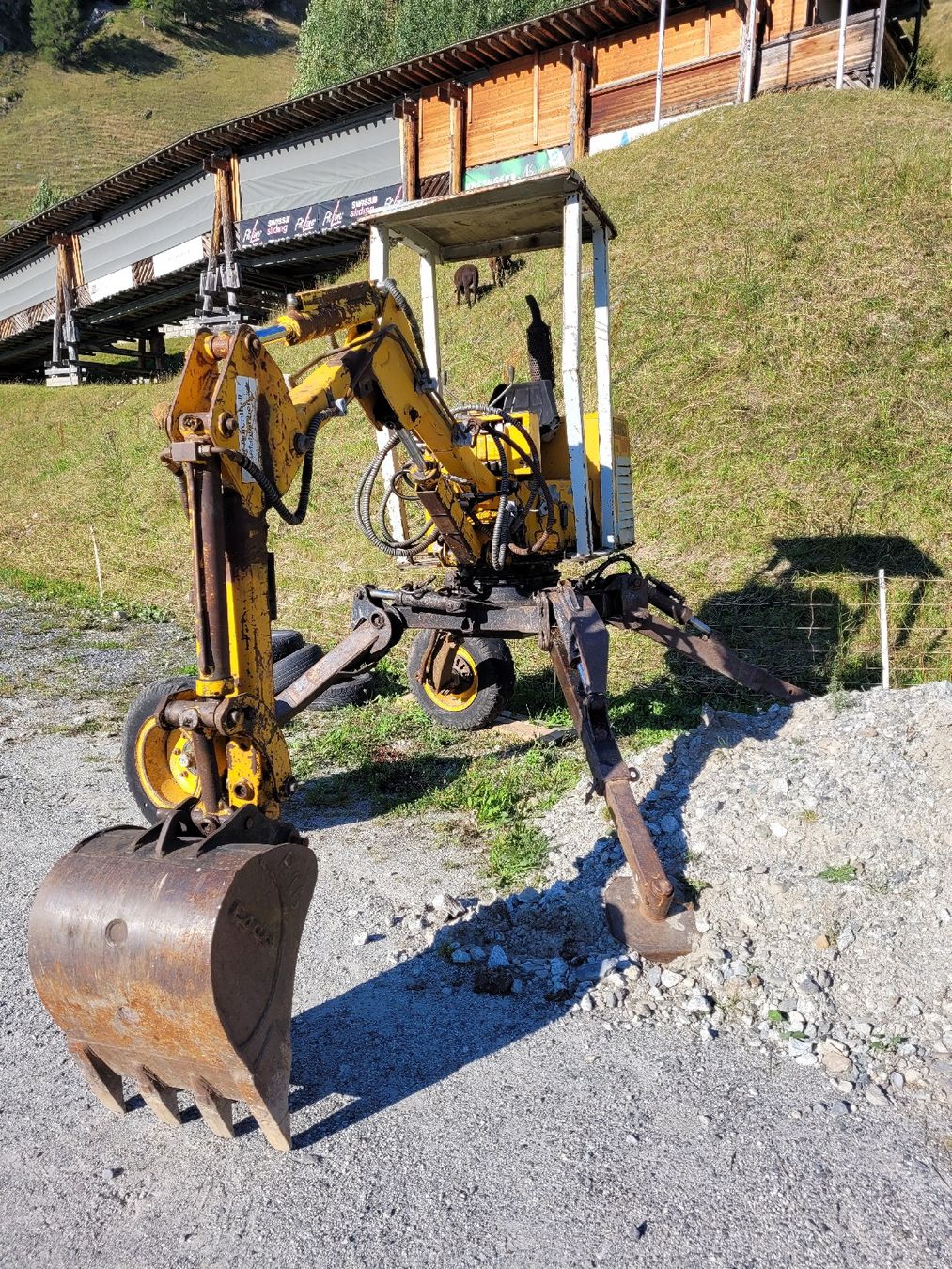 Menzi Muck Bagger: Menzi Muck Jolly – Gebraucht aus Andermatt von Marcsteff