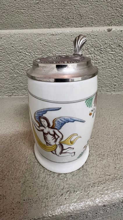 Bierpul met 1 liter inhoud bier