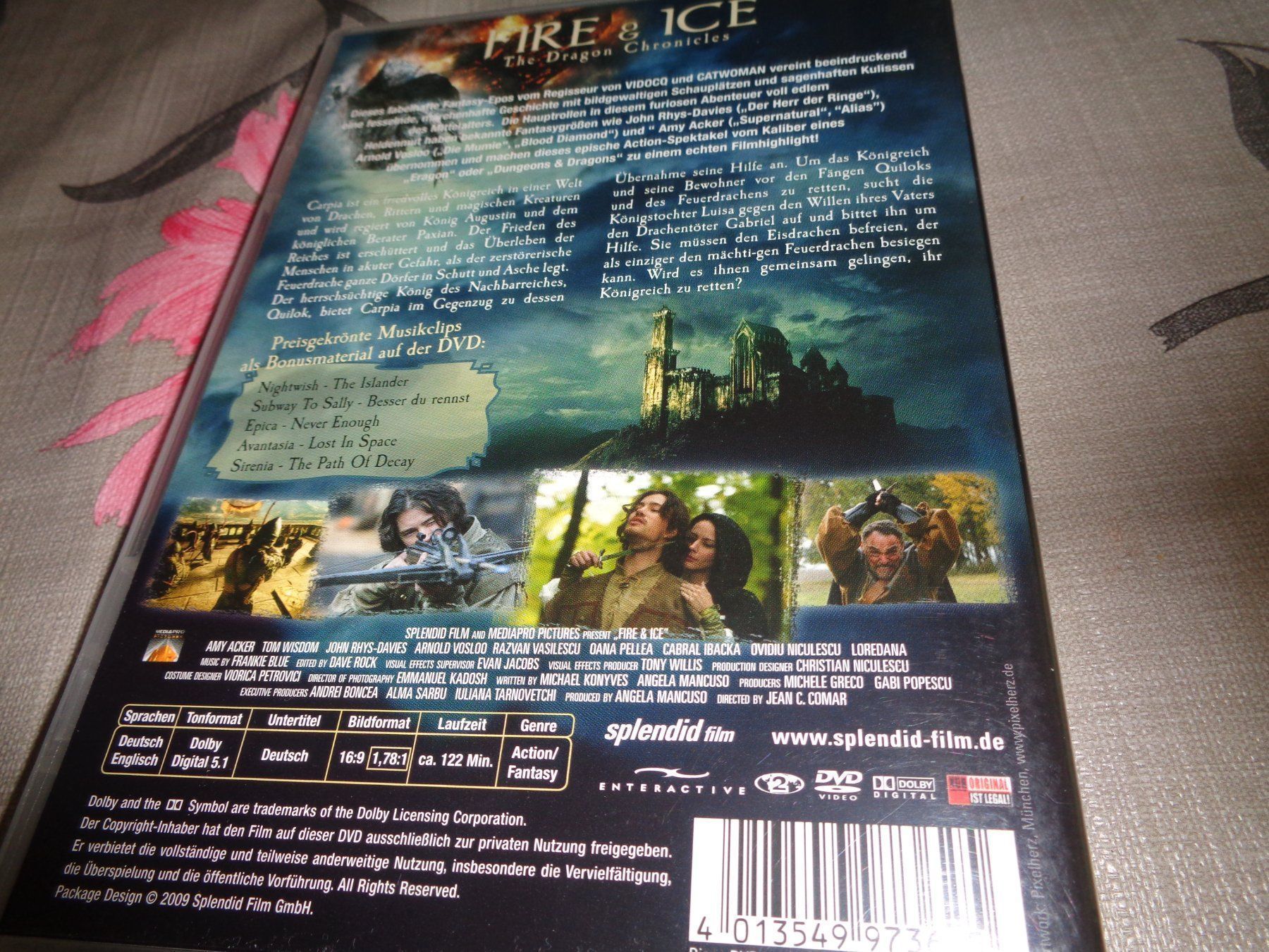 Tutti i DVDs: Fire & Ice - The Dragon Chronicles DVD – Usato da Olten venduto da Disc-Verkauf 2
