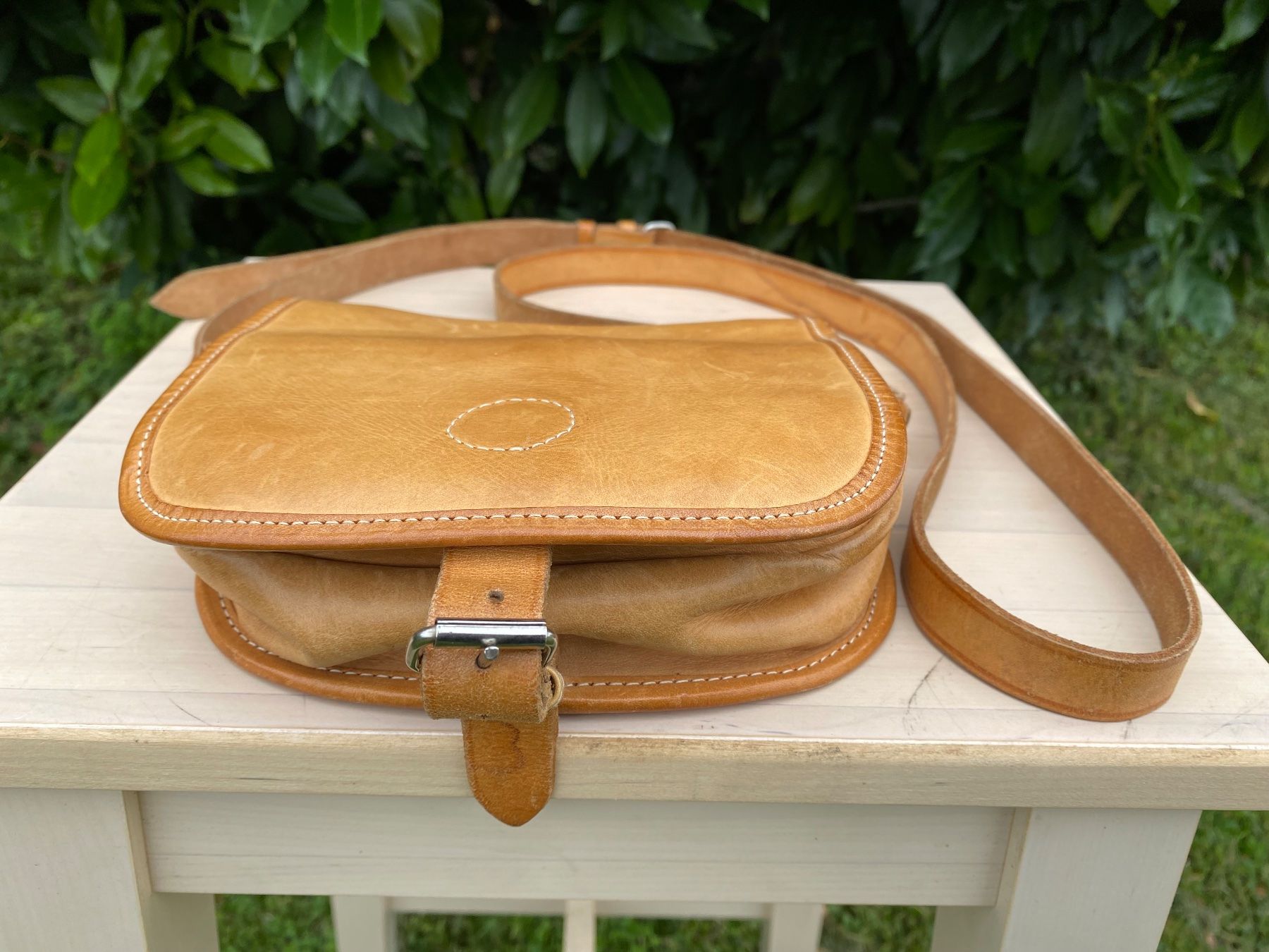 Il mondo degli animali: schöne Jagdtasche aus Leder – Usato da Feldbach venduto da Fea1 4