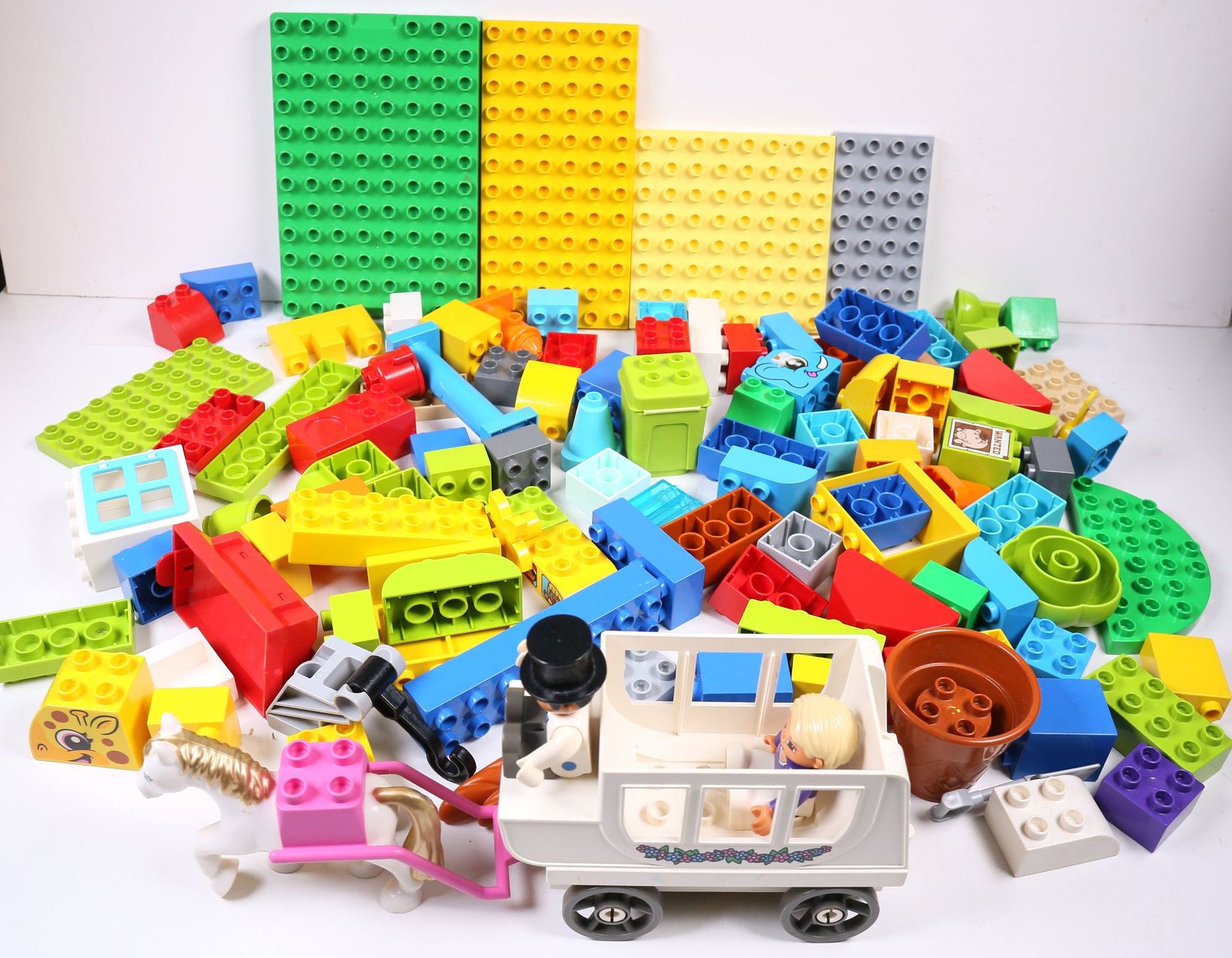 Lego Kit di costruzioni: Duploteile mit Kutsche – Usato da Hettlingen venduto da Scholi99