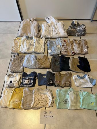 Kleiderpaket Gr. 56 für Jungs, 29 Teile