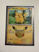 Pokemon 30th anniversary Pikachu 01/30
