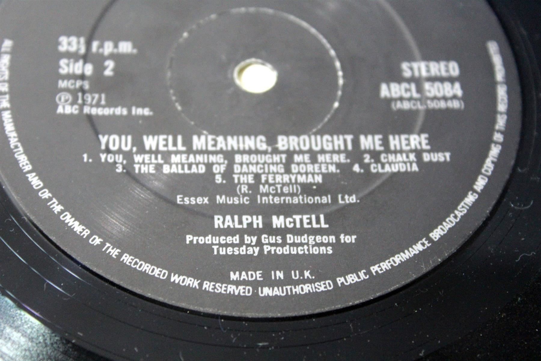Schallplatten: RALPH McTELL: You Well-Meaning Brought – Gebraucht aus Bern von kultiges 6