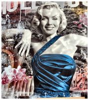 Devin Miles: As Rose mit Marilyne Monroe (130cm x 130cm)