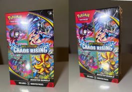 Pokemon Karten Chaos Rising 2x🇬🇧 Booster Bundle OVP sealed