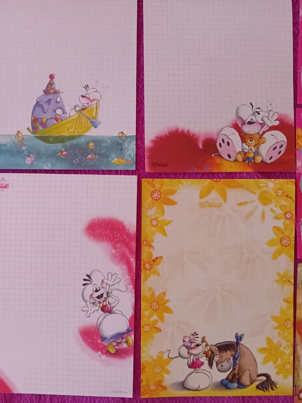 Papiere: Diddl Papier, 4 x A5, 3x A6 – Neu (gemäss Beschreibung) aus Witterswil von hele04 1