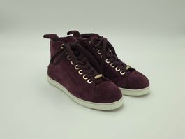 Jimmy Choo Belgravia Burgund Suede – EU 36 – Burgund – w Neu
