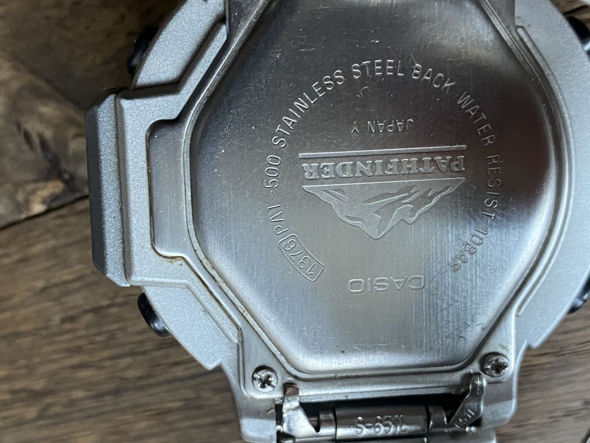 Casio Orologi: Casio Pathfinder Uhr, Twin Sensor, Top Zustand! Selten – Usato da Immensee venduto da AutoTrader24 3