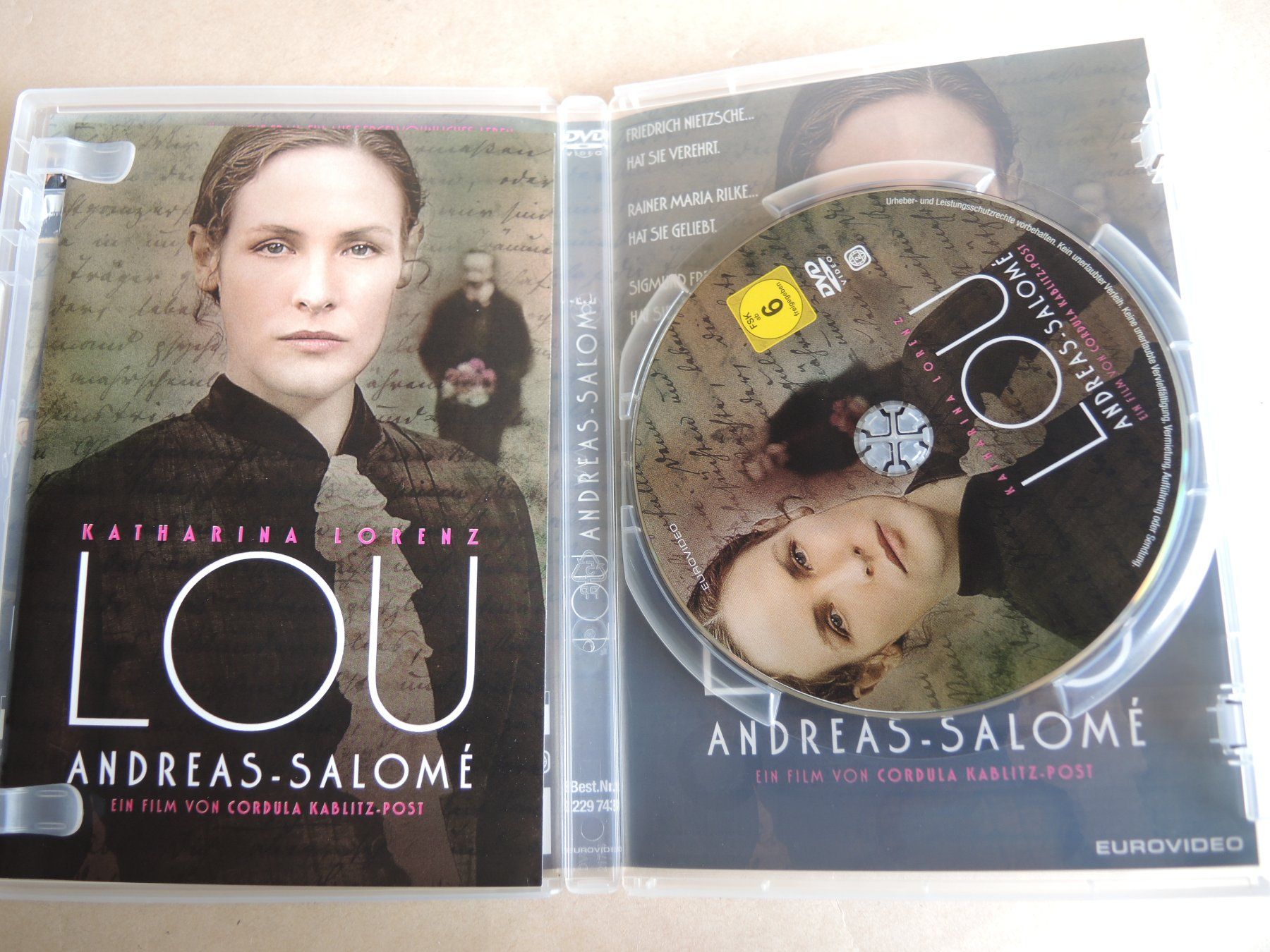 Tous les DVDs: LOU Andreas-Salomé DVD Katharina Lorenz – D'occasion à Rorschach par maeck8 1
