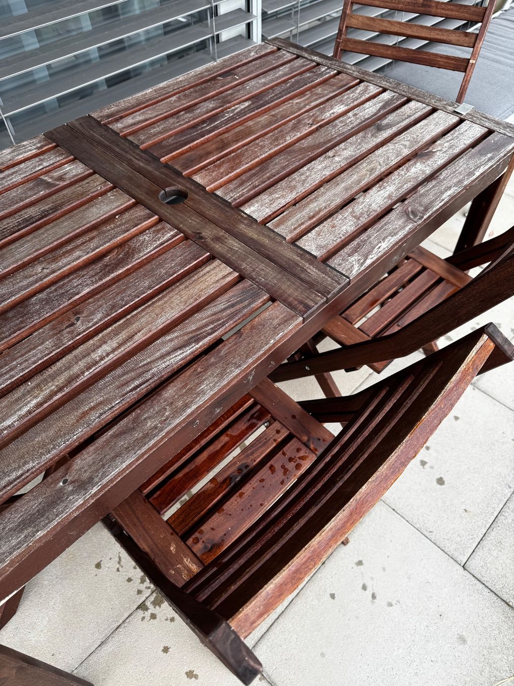Ikea Tischset: IKEA Gartentisch mit Stühlen – Gebraucht aus Dübendorf von Chelli_la_M 1
