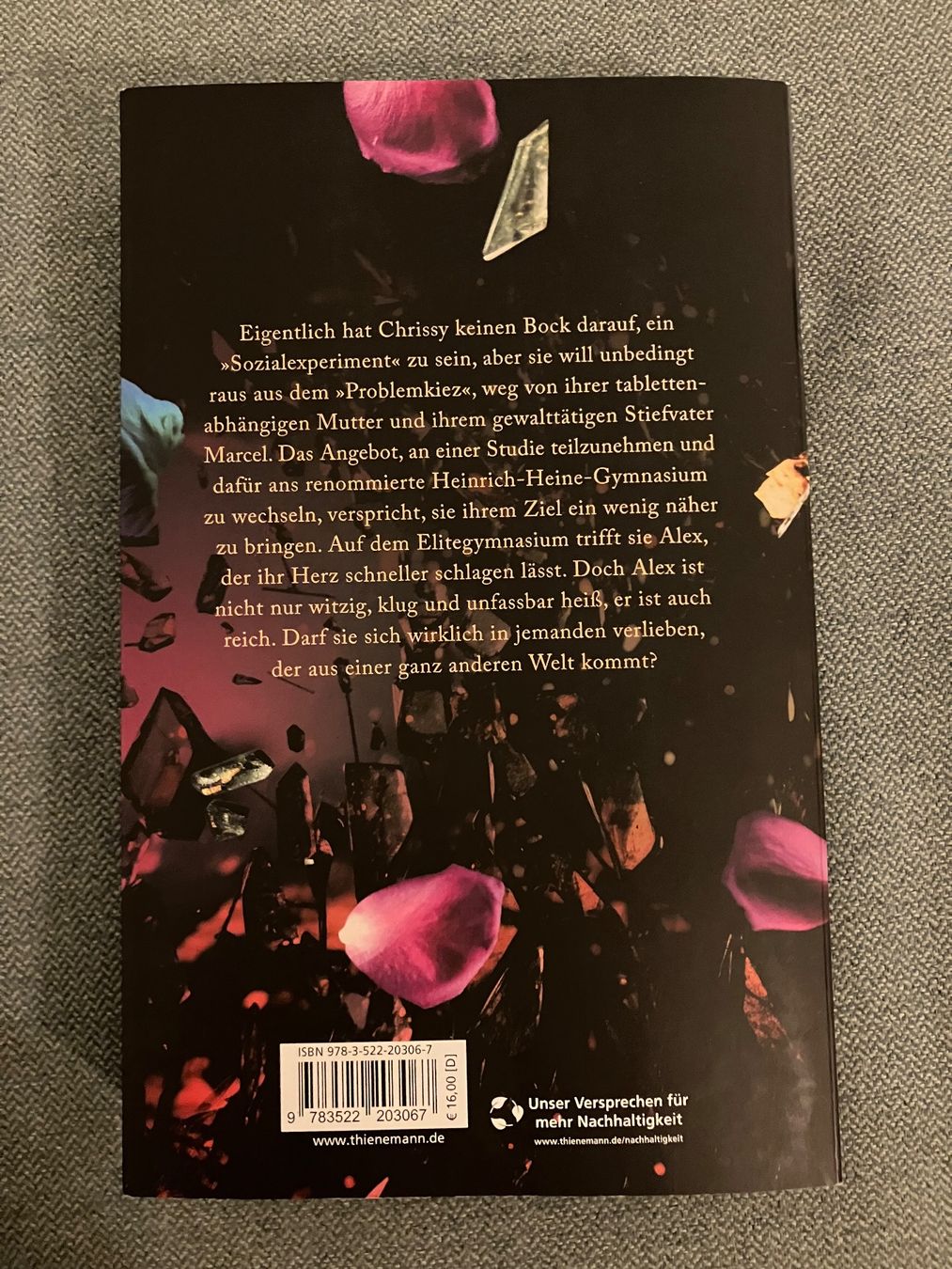 Libri: Buch "Ganz aus Splittern" von Danae Lake, DE – Usato da Zürich venduto da CeBe99 1