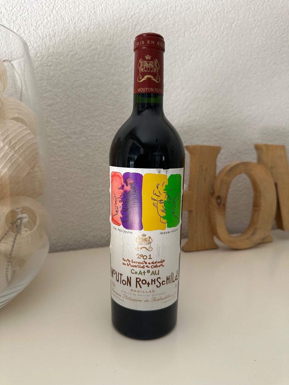 Mouton Rothschild Vins: Château Mouton Rothschild 2001 – Neuf (Voir description) à Yens par Rilou80