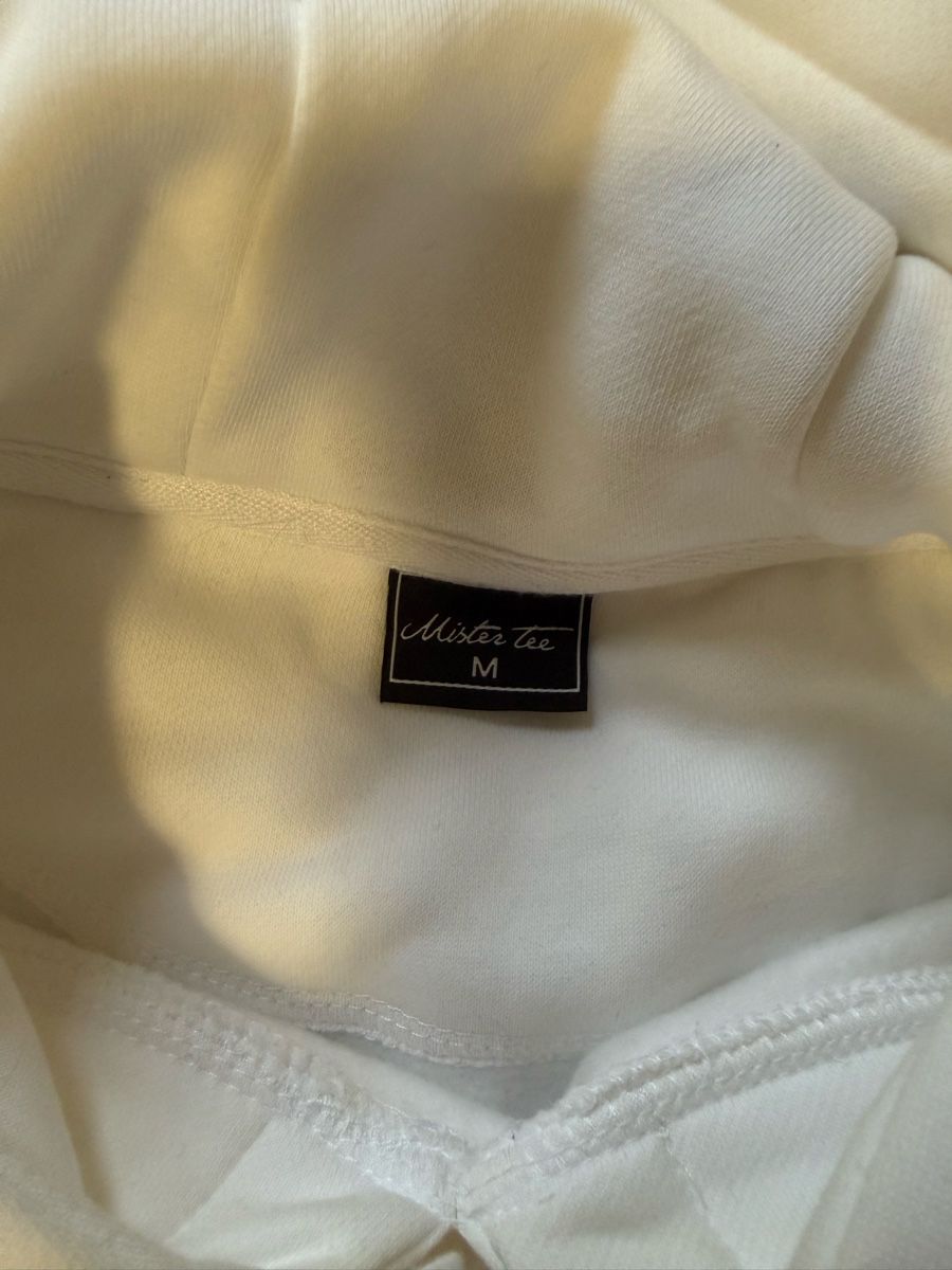 Maglioni & Felpe: Pullover Mister Tee bianco con grafica nera, M – Usato da Monteggio venduto da alyssak327 1