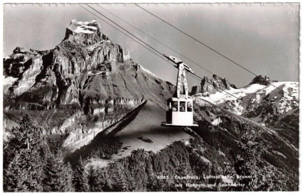 Ansichtskarten: Engelberg - Luftseilbahn Brunni – Gebraucht aus Binningen von Mountainrider