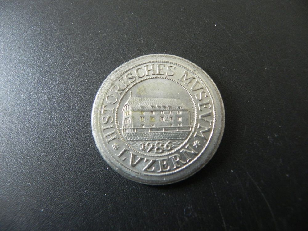 medaille-historisches-museum-luzern-1986-gebraucht-in-biel-bienne-f-r