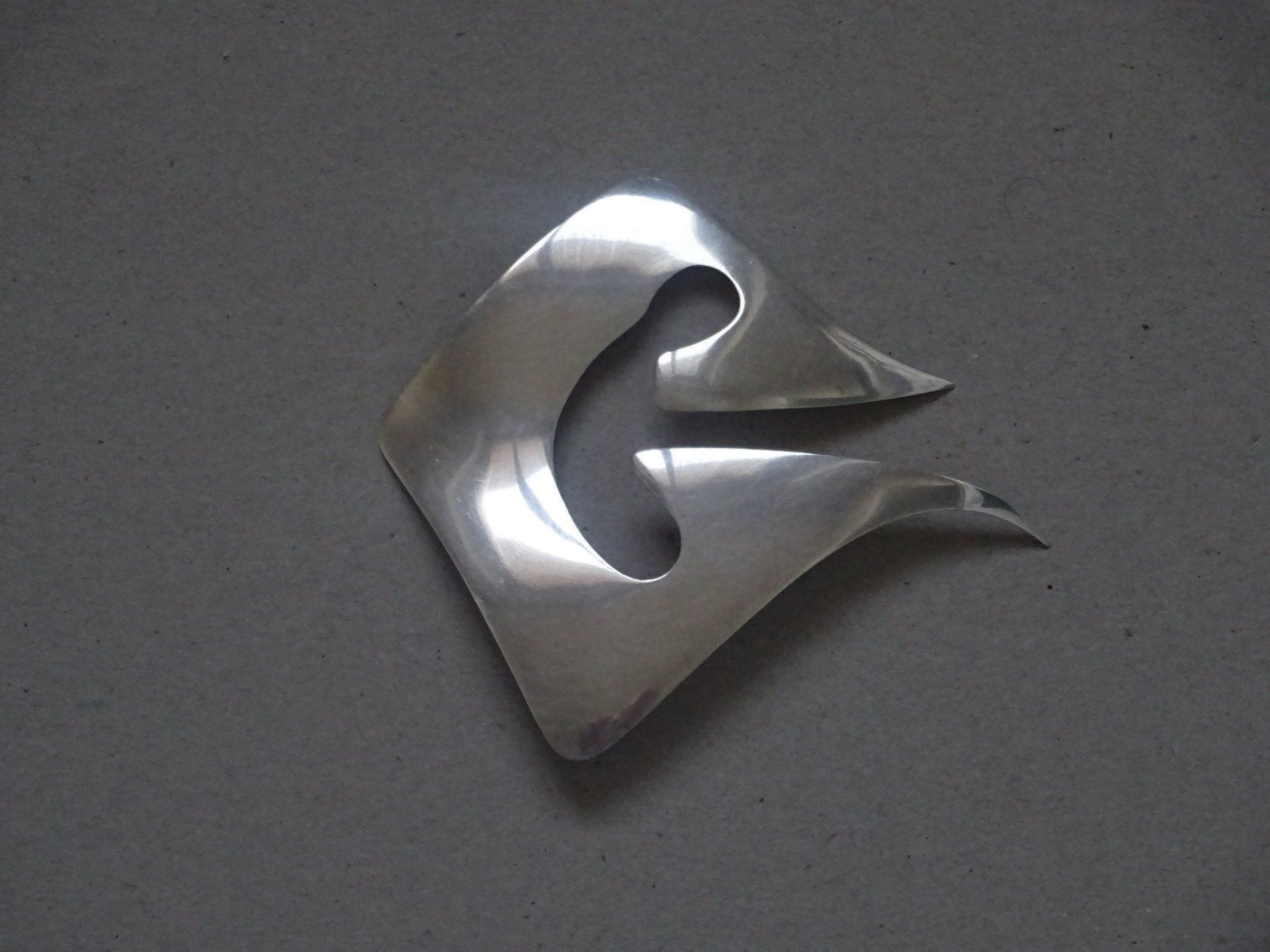 Orecchini pendenti & Orecchini a lobo: Designer Ohrring Avantgarde - 925 Silber – Usato da Esslingen venduto da eintagammeer