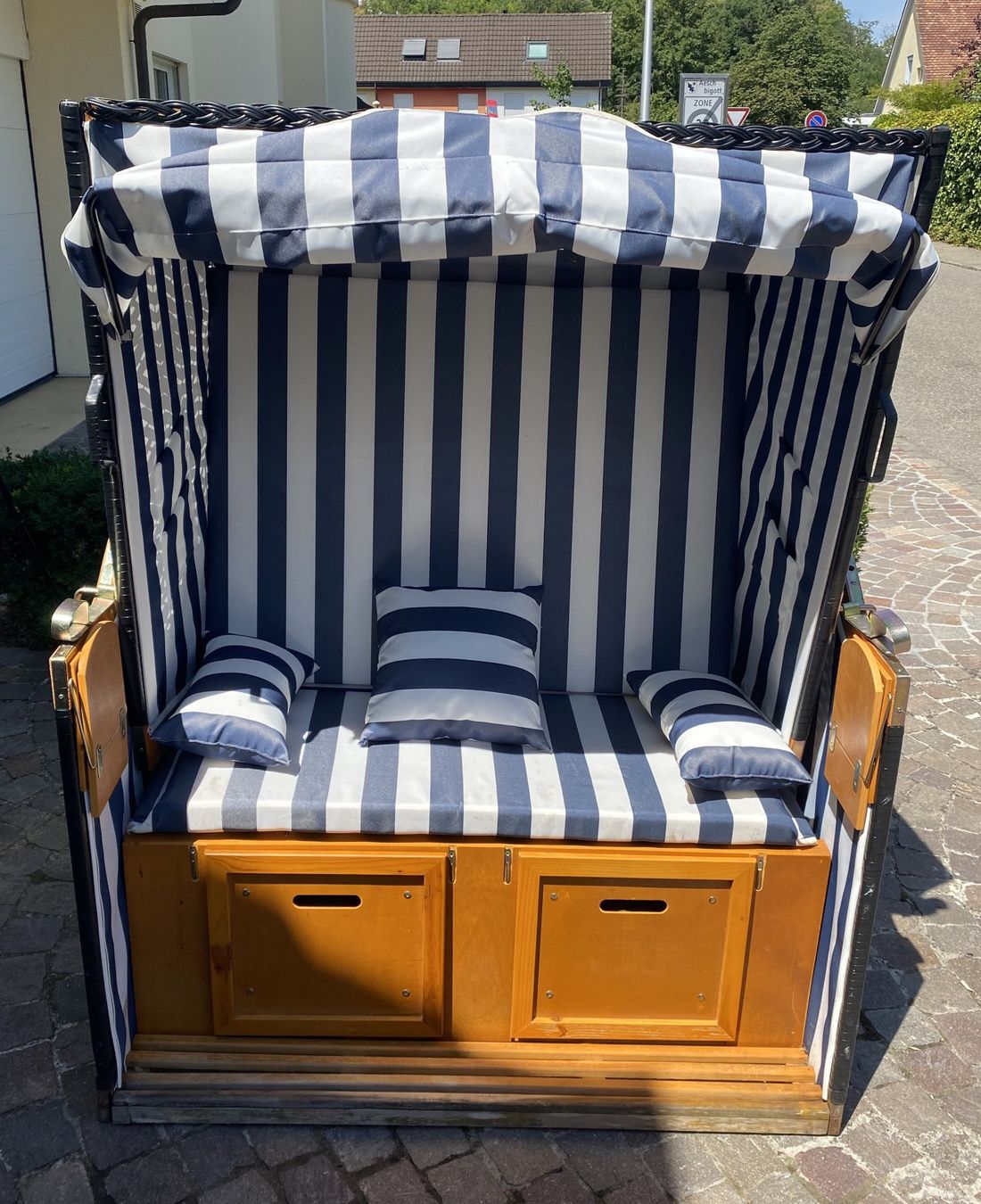 Liegen & Liegestühle: Strandkorb – Gebraucht aus Reinach BL von Huutch 5