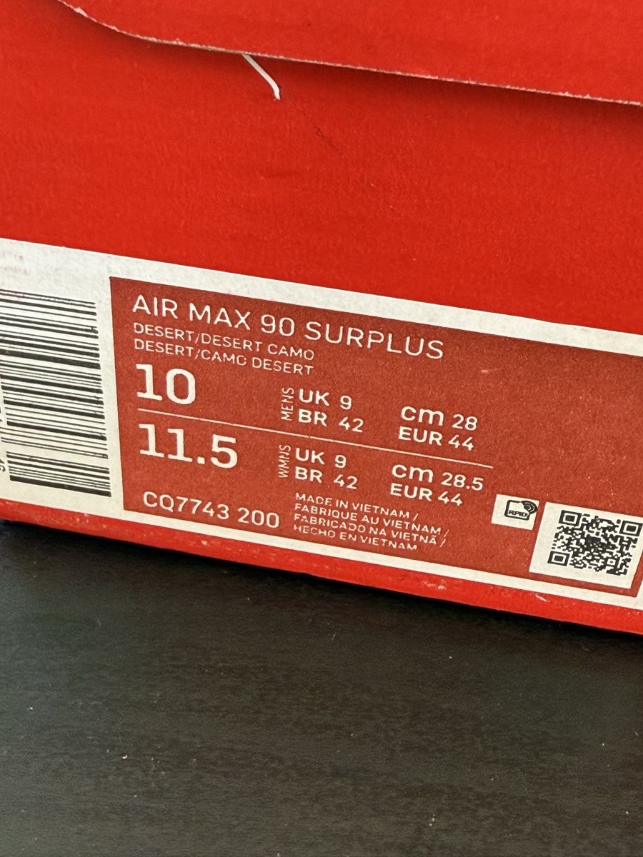 Nike Scarpe da uomo: Nike Air Max 90 Surplus Desert Camo - Gr.44 – Nuovo e nell'imballaggio originale da Wallbach venduto da Nenex 7