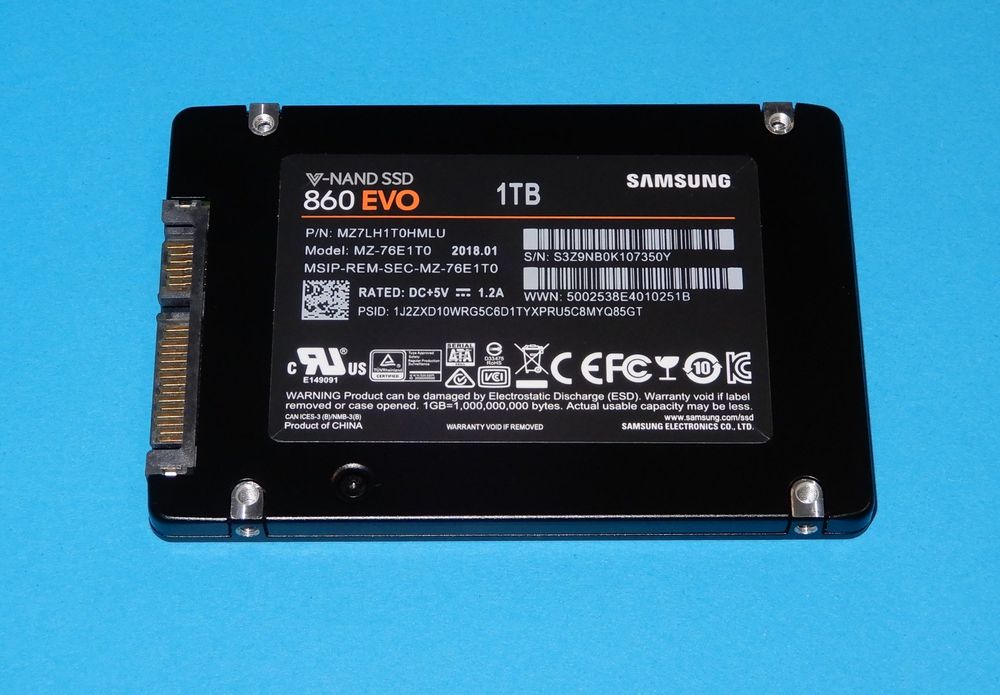 Samsung V-NAND SSD 860 EVO 1 TB | Kaufen auf Ricardo