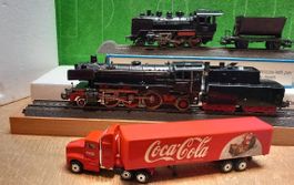 Märklin 3 TENDERDAMPFLOKs, HO, für "Bastler"mit RAUCH+ TRAFO