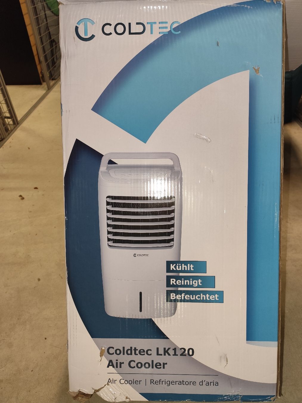 Condizionatori: Coldtec LK120 Air Cooler White 10L good condition – Usato da Zürich venduto da aatm 3
