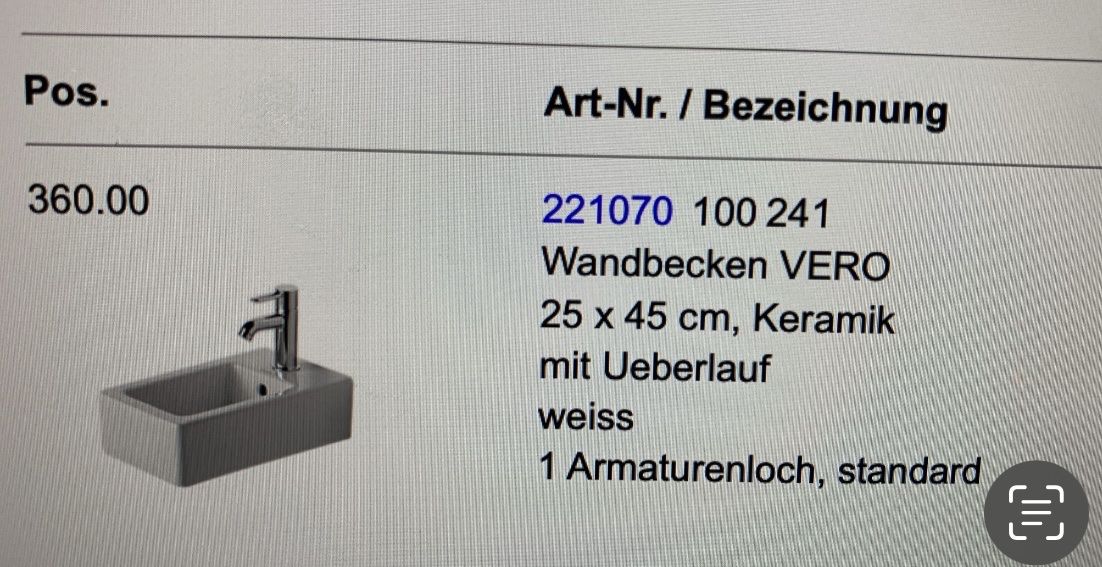 Spülbecken & Waschbecken: 1x Duravit Vero Waschbecken – Neu und originalverpackt aus St. Gallen von Zozu 1
