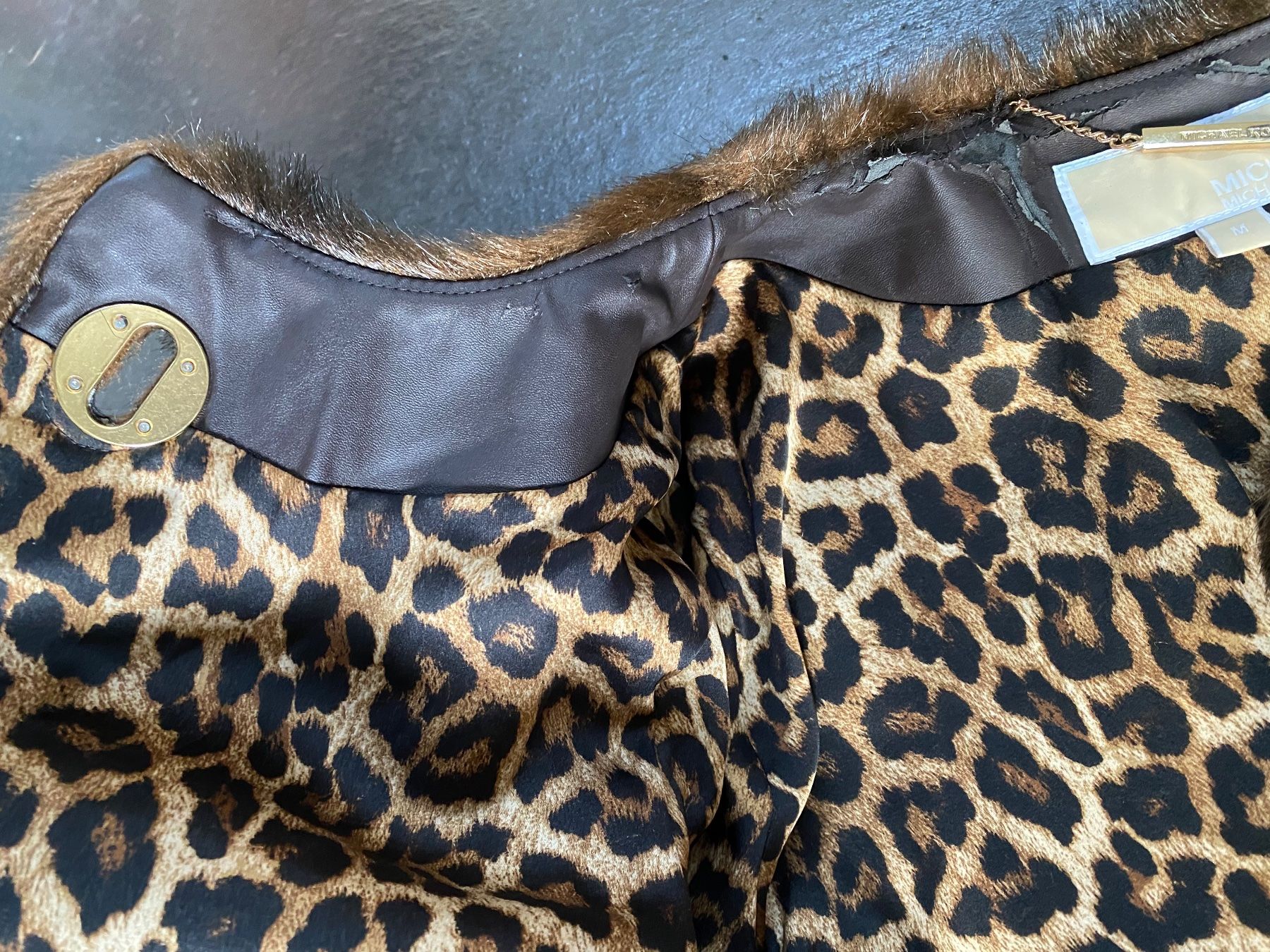 Michael Kors Giacche: Kunstfelljacke Michael Kors M – Usato da Chur venduto da simhofstr 4