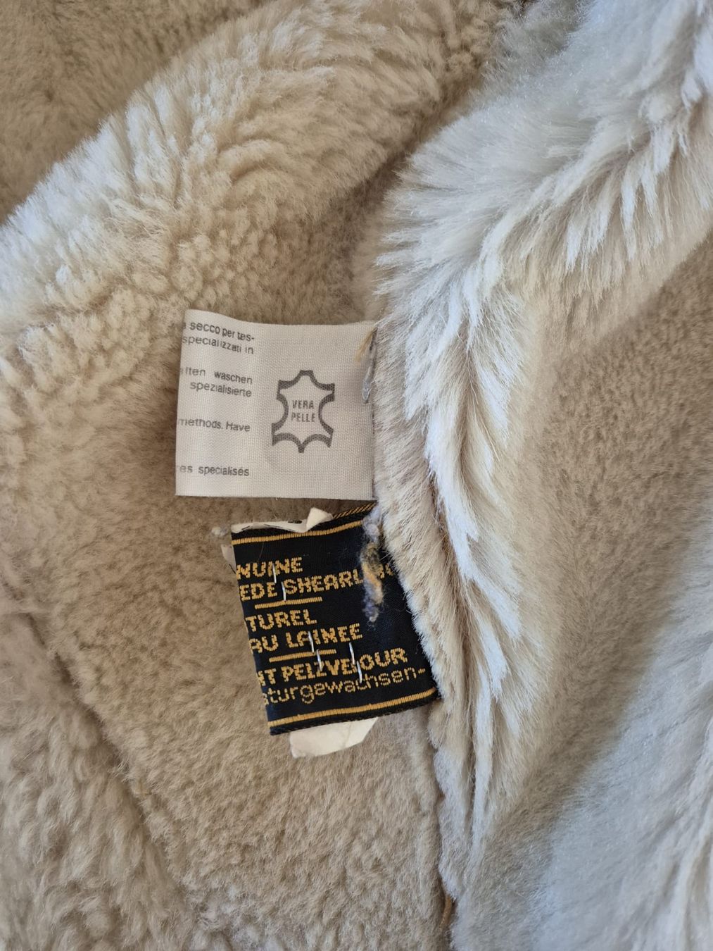 Mäntel: Vintage Shearling Lined Leather Coat Size 40 - Winter – Gebraucht aus Zürich von sha_rxc8 3