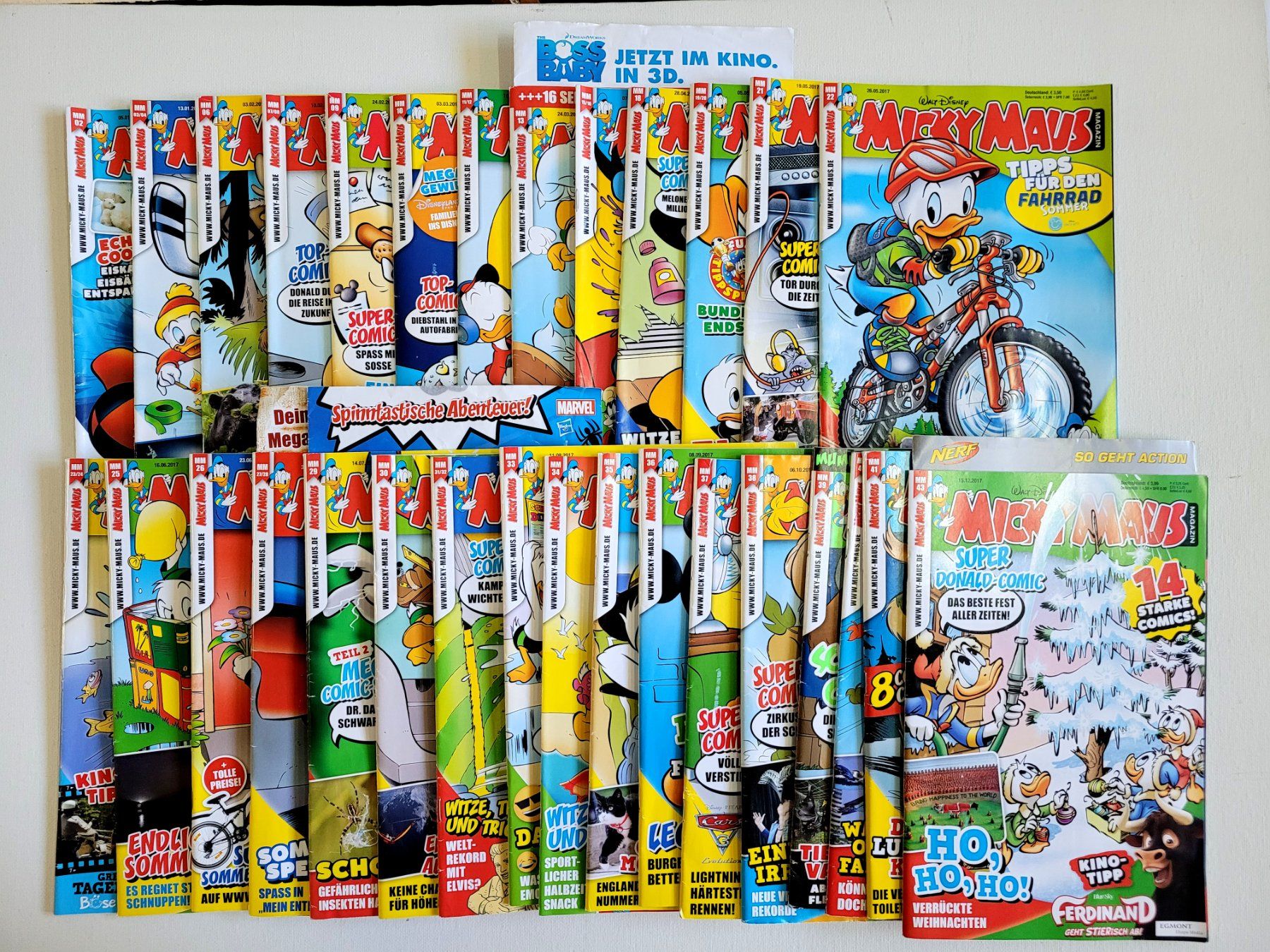 Comics: 30 Micky Maus von 2017 – Gebraucht aus Schöftland von huair