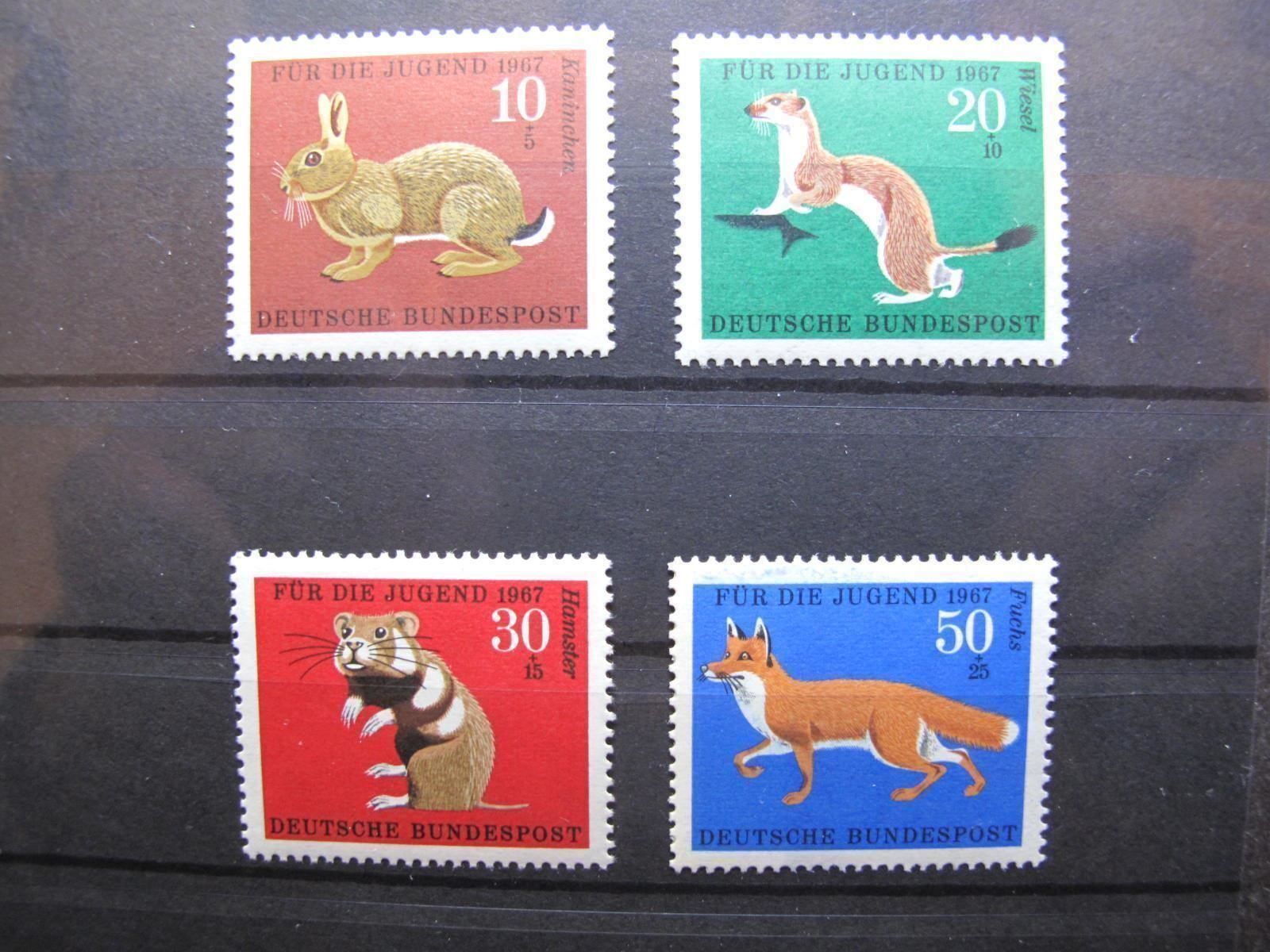 Alle Briefmarken: BRD 1967 Pelztiere ** – Gebraucht aus Wil SG von fva01