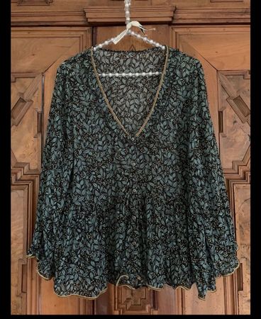 NILE schöne Bluse Tunika 40 Material: 100% Viskose