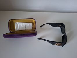 Gucci Sonnenbrille schwarz mit Etui sehr guter Zustand