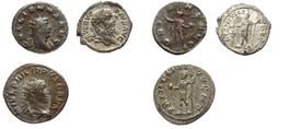 lot 3 römische silber münzen (2-3 Jhr n.Chr)