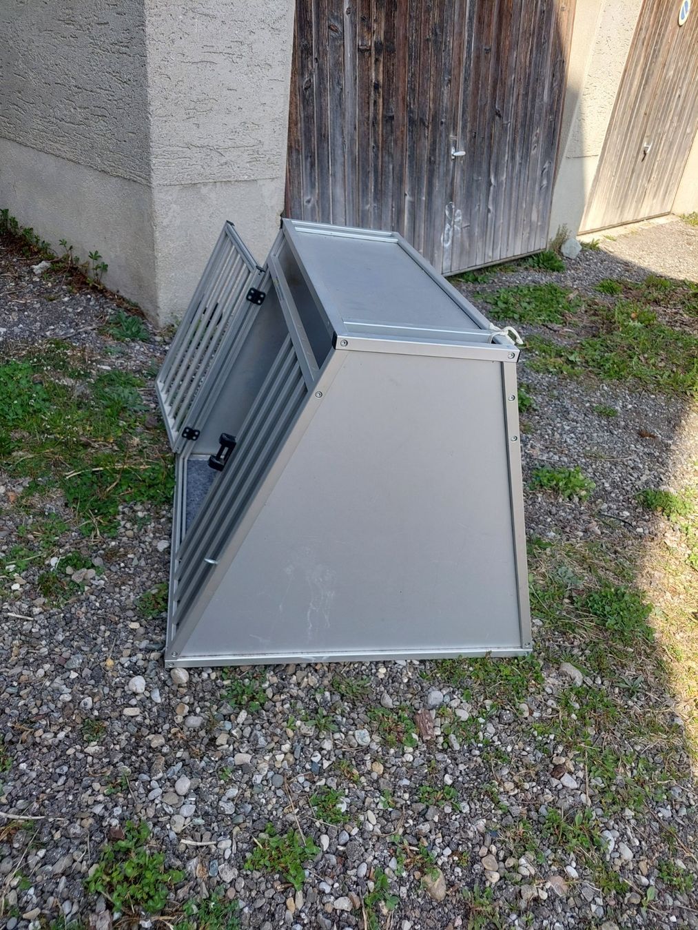 Gabbie, trasporto & Sicurezza: Hundebox Transportbox fürs Auto – Usato da balterswil venduto da minkewhale2007 4