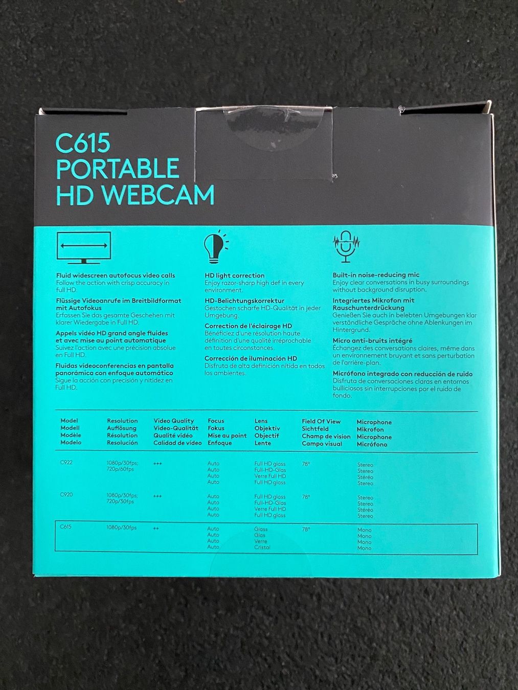 Logitech Webcams: ***Letzte Preissenkung ***  NEU Logitech Webcam C615 – Neu und originalverpackt aus Birr von sfe_rhj7 3