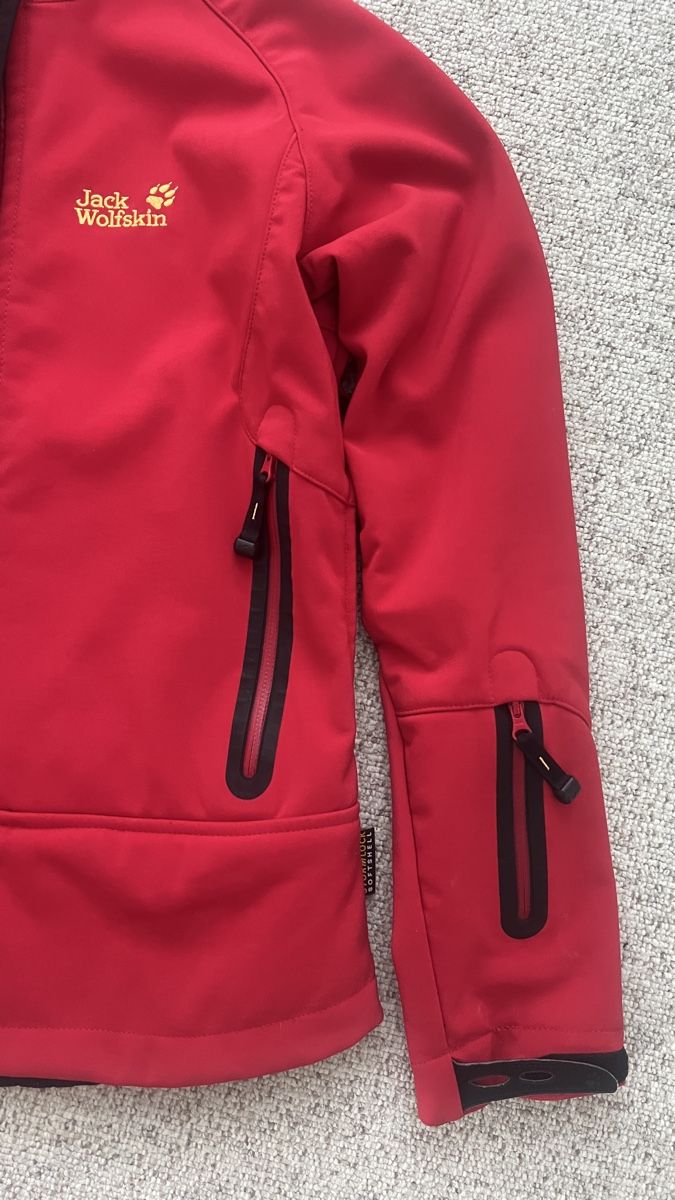Jack Wolfskin Giacche: Jack Wolfskin Softshell Jacke, Damen Grösse M, Rot! – Usato da Zollikerberg venduto da Chita440 3