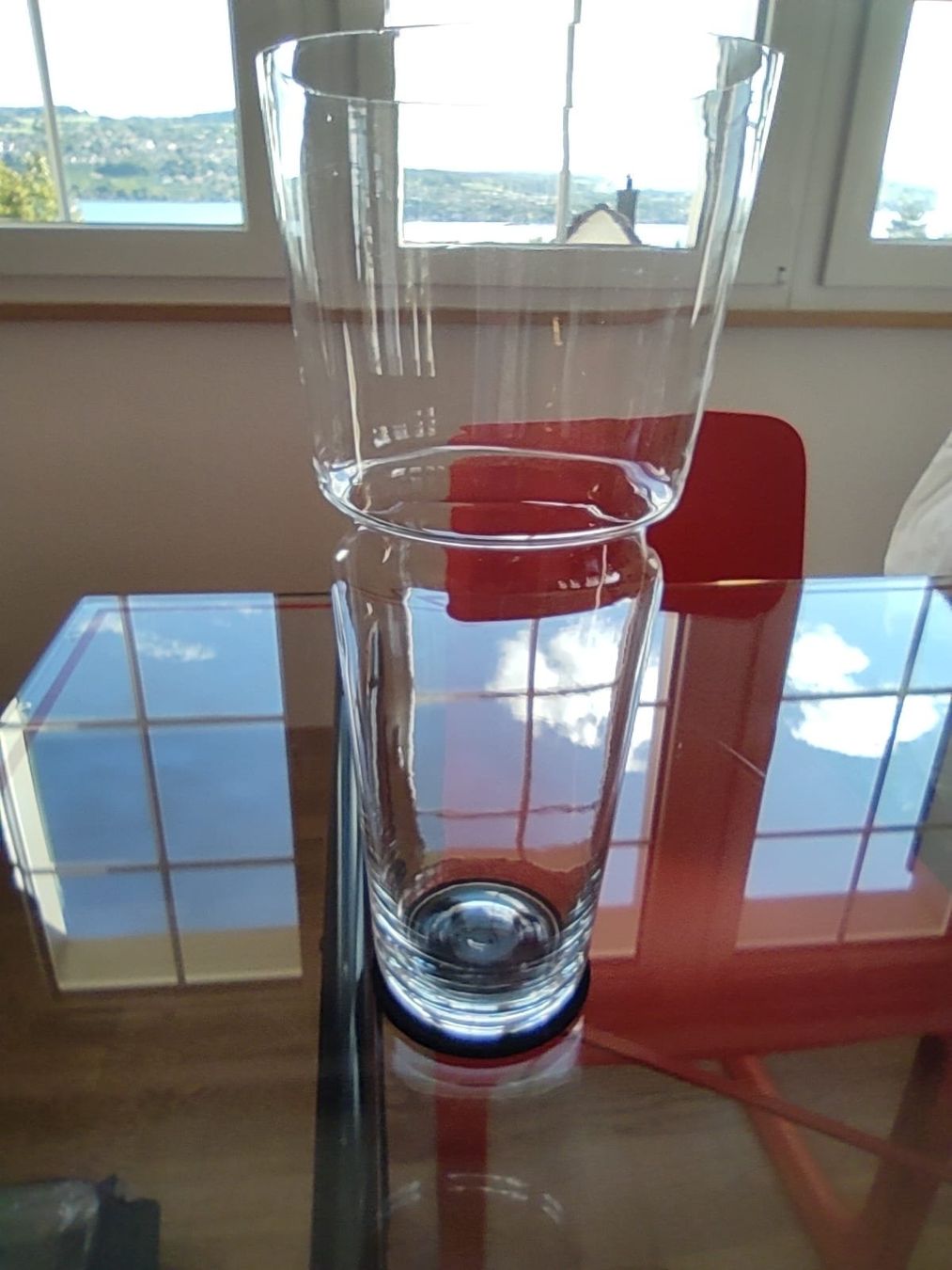 Vasi & Recipienti: Wunderschöne design Glasvase 35cm – Nuovo (secondo la descrizione) da Weissbad venduto da Studently 4